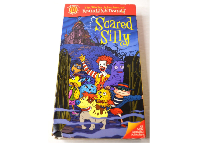 mcdonald's scared silly vhs