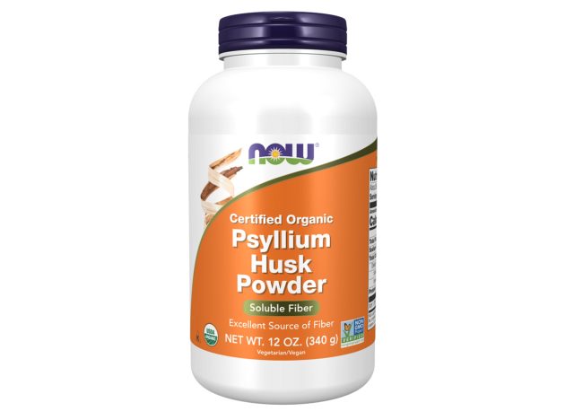 NOW Foods Organic Psyllium Husk Powder