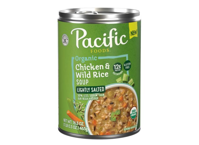 Pacific Foods Organic Lightly Salted Chicken and Wild Rice Soup