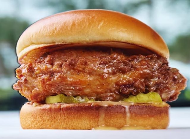 PDQ Honey Butter Chicken Sandwich 