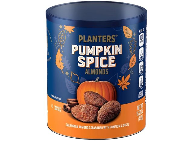 planters pumpkin spice almonds