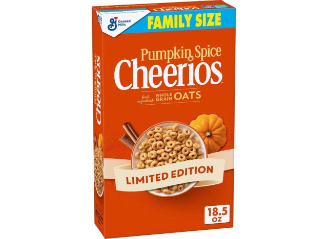 pumpkin spice cheerios