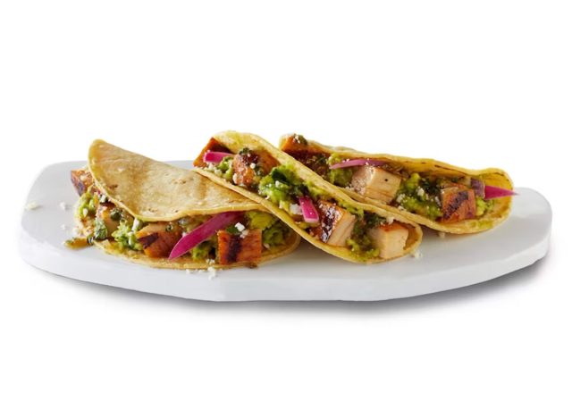 Qdoba Chicken Tacos 