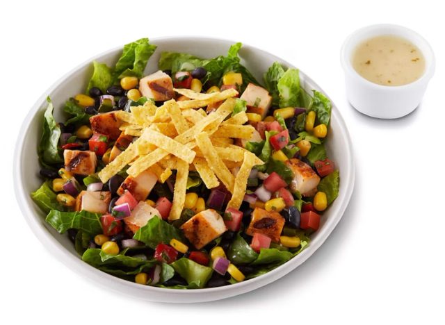 Qdoba Citrus Lime Chicken Salad 