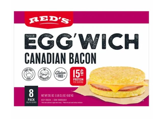 Red's Canadian Bacon Eggwich