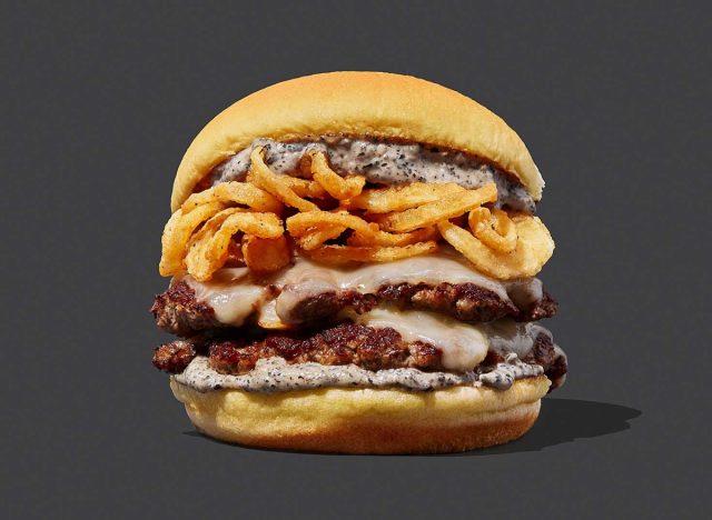 shake shack's black truffle burger