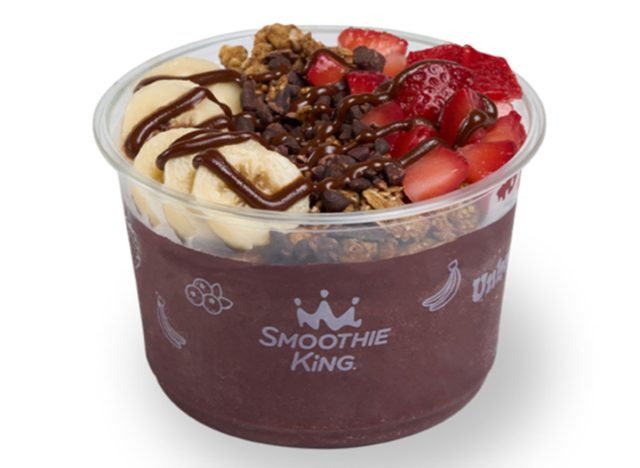 Smoothie King Açai Cocoa Haze Bowl