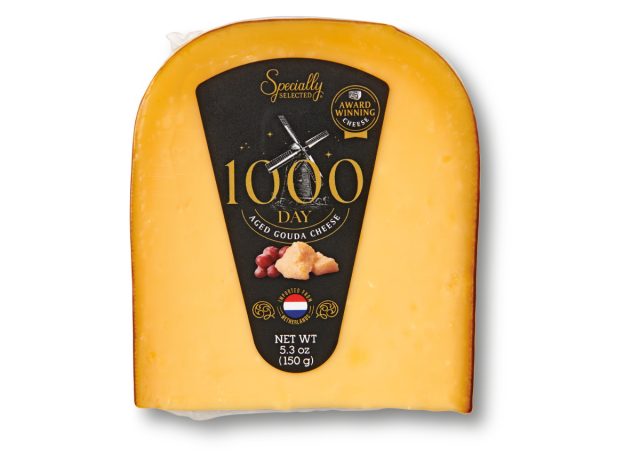 specially selected aged gouda cheese