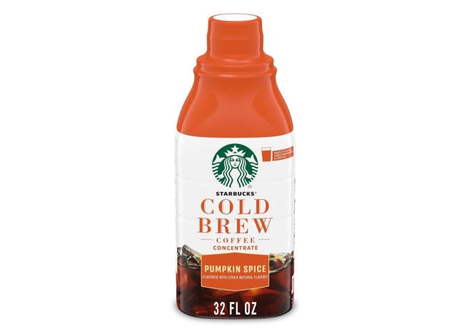 starbucks pumpkin spice cold brew