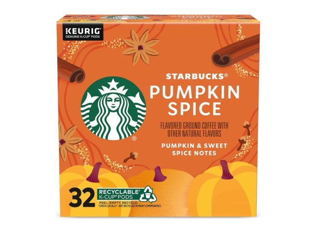 starbucks pumpkin spice k-cups