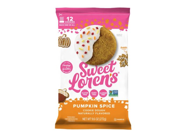 sweet loren's pumpkin spice cookie dough