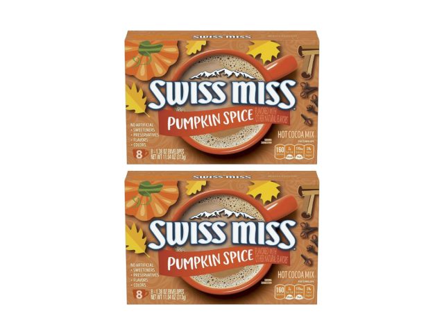 swiss miss pumpkin spice hot cocoa