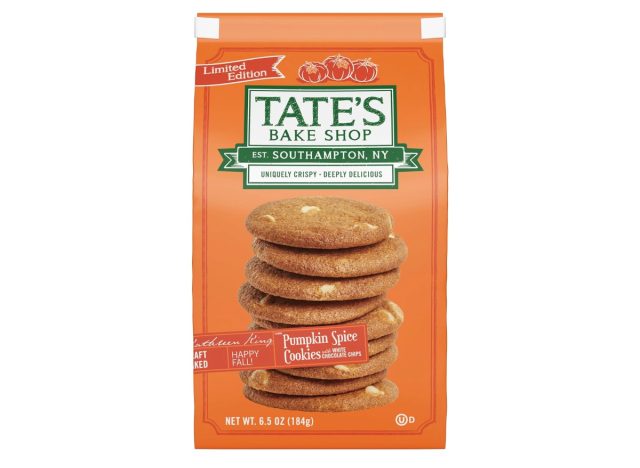 tate's pumpkin spice cookies