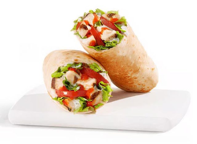 Tropical Smoothie Cafe Buffalo Chicken Wrap 