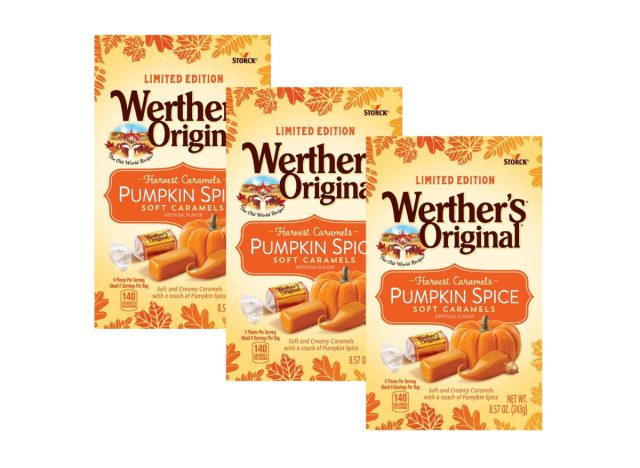 werther's original pumpkin spice soft caramels