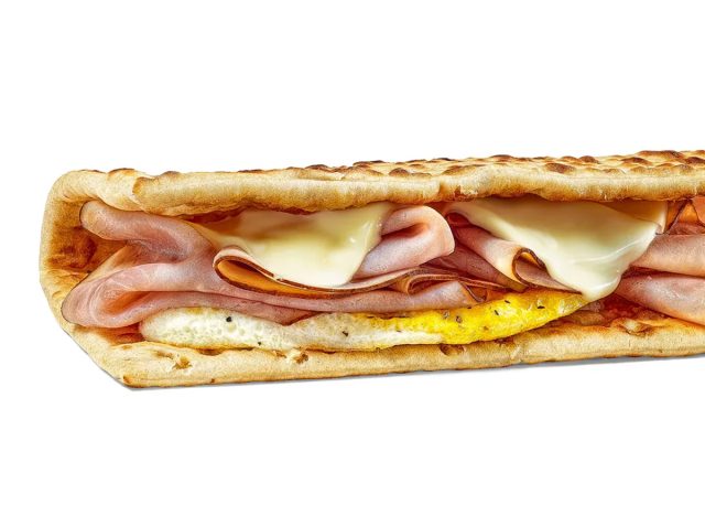 Subway Black Forest Ham Egg and Cheese