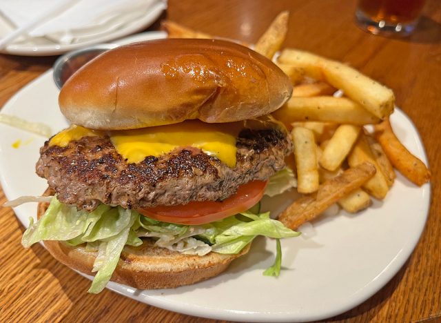 The Outbacker Burger at Outback Steakhouse