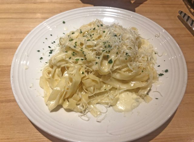 Fettuccine Alfredo at Carrabba's