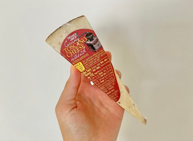 Trader Joe's Creamy Toscano Cheese Dusted with Cinnamon