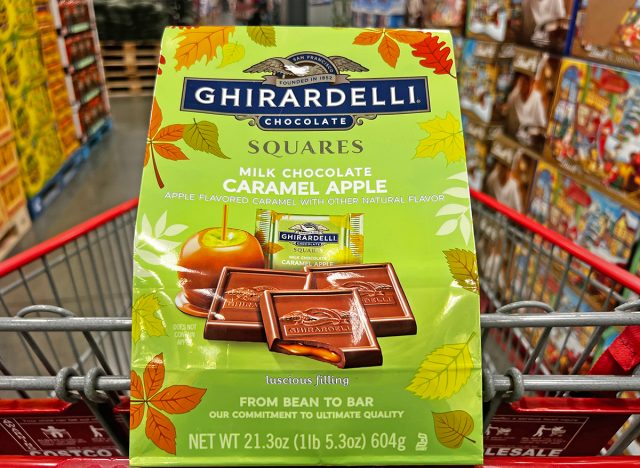 Ghirardelli chocolate squares from Costco