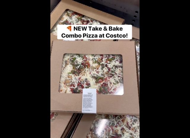 Costco Take & Bake Combo Pizza