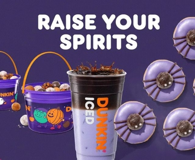 Dunkin' Halloween menu