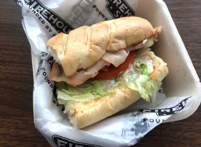 Firehouse Subs - Smoked Turkey & Provolone