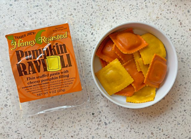 Trader Joe's Honey Roasted Pumpkin Ravioli