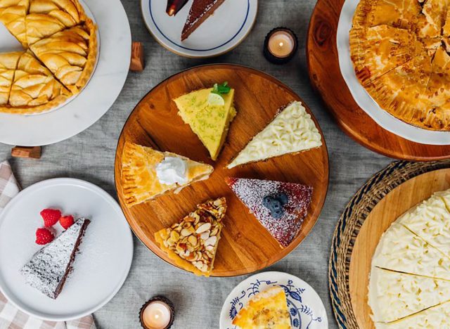 An assortment of pies from Hudson Valley Bakery