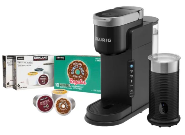 Keurig K-Cafe Barista Bar Single Serve Coffee Maker and Frother with K-Cup Pods from Costco