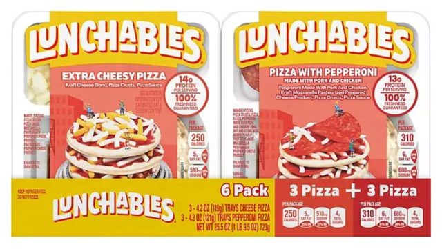 Lunchables Pizza Kit variety pack