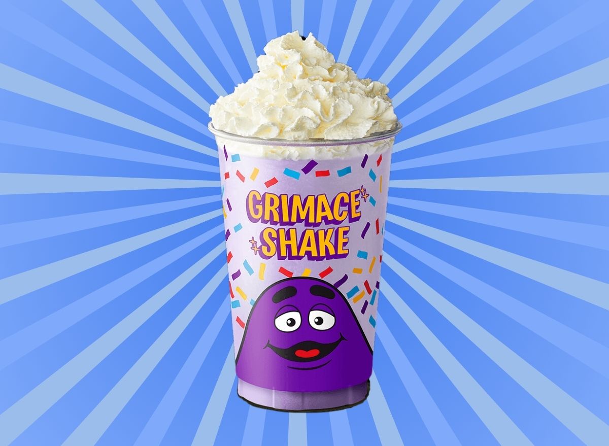 McDonald's Grimace Shake