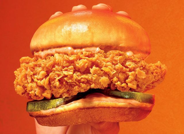 Popeyes Ghost Pepper Chicken Sandwich