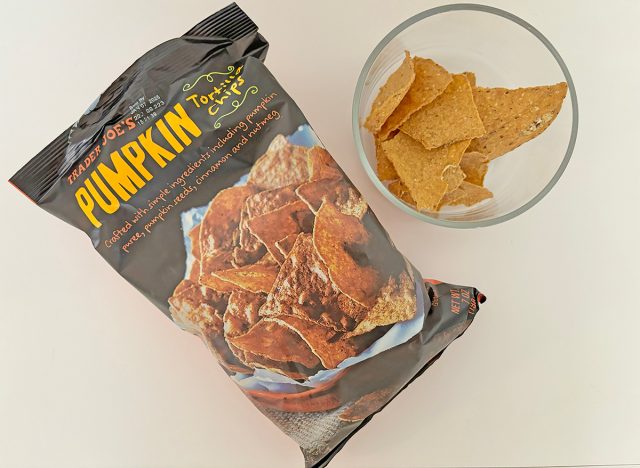 Trader Joe's Pumpkin Tortilla Chips