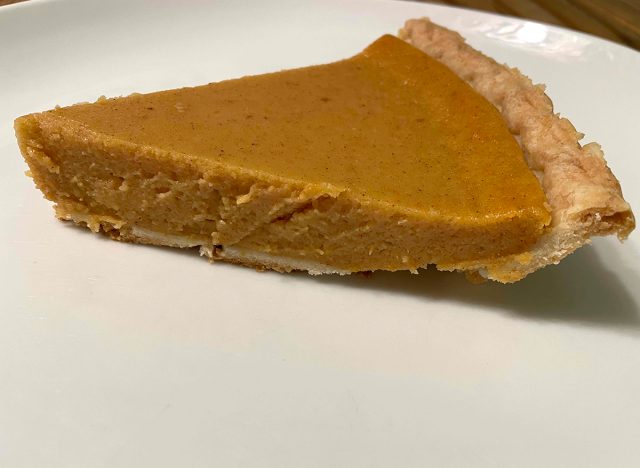 Sam's Club Pumpkin Pie 