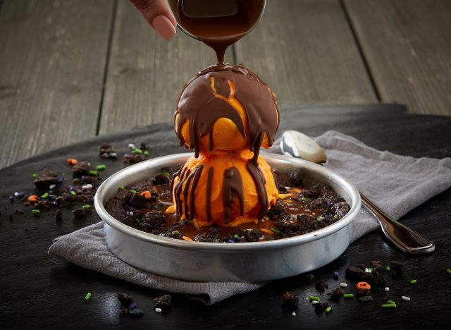  The seasonal Spooky Pizookie at BJ's Restaurant & Brewhouse