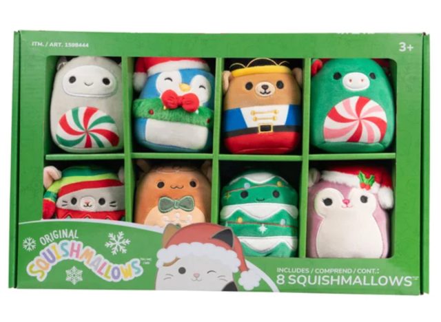 Squishmallows 4-inch Ornament Plush 8-pack Assorted from Costco