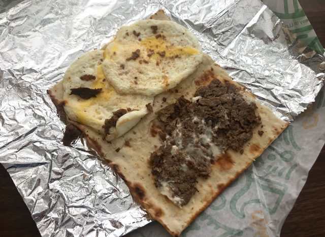 Steak and Egg Flatbread