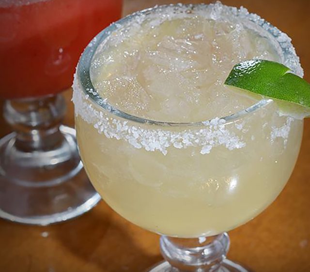 The signature margarita cocktail at Texas Roadhouse.