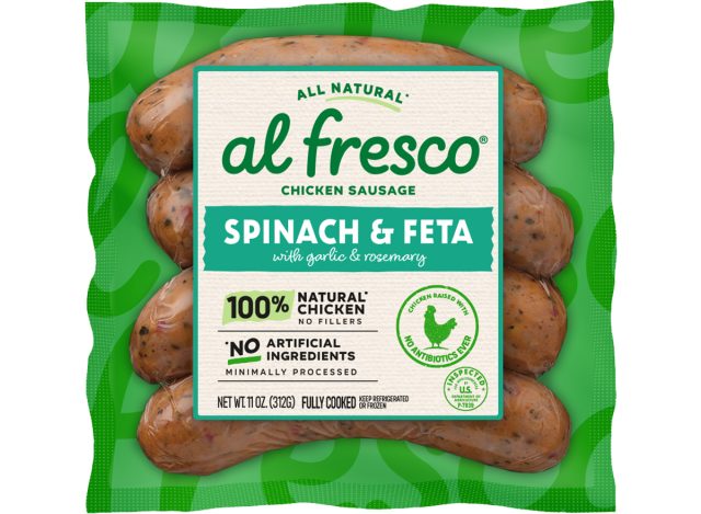 Al Fresco All Natural Spinach & Feta Chicken Sausage