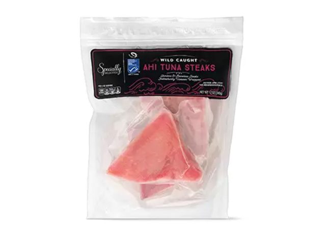 Specially selected Aldi Ahi tuna