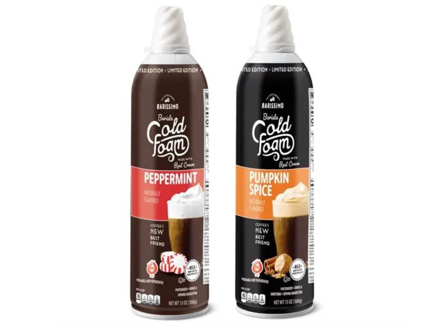 Barissimo Cold Foam Pumpkin Spice or Peppermint