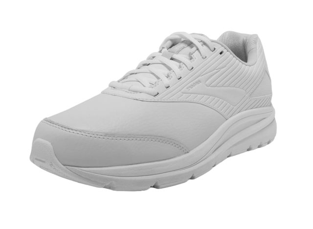 men's Brooks Running sneaker in white