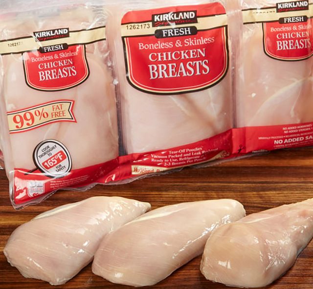 Kirkland Signature Fresh Boneless Skinless Chicken Breast from Costco