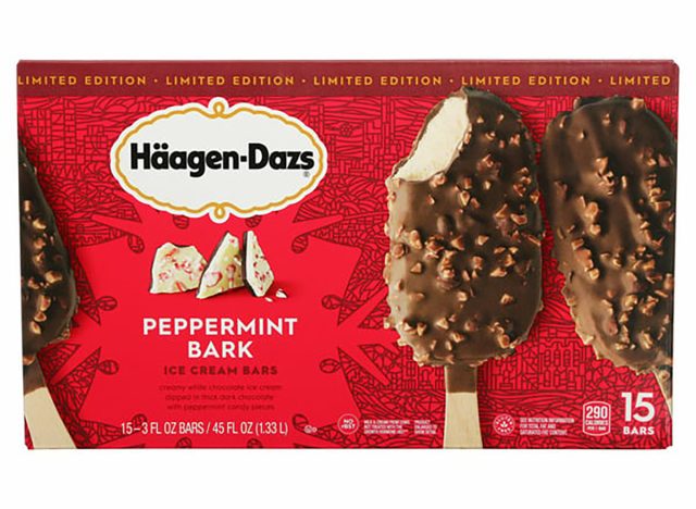 Haagen Dazs Peppermint Bark Bars at Costco