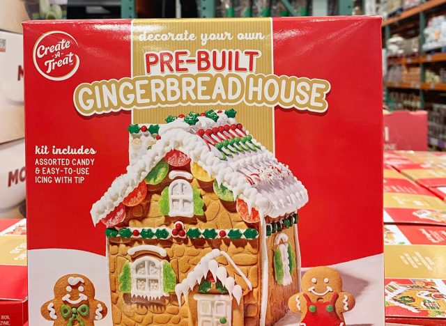 Costco Pre-built Gingerbread House