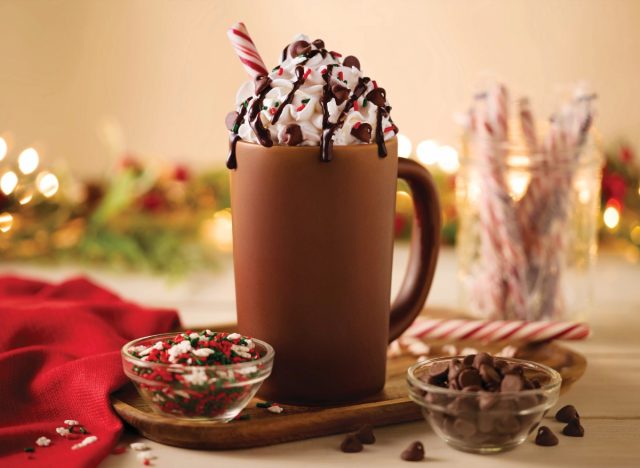 Cracker Barrel's Holiday Hot Chocolate