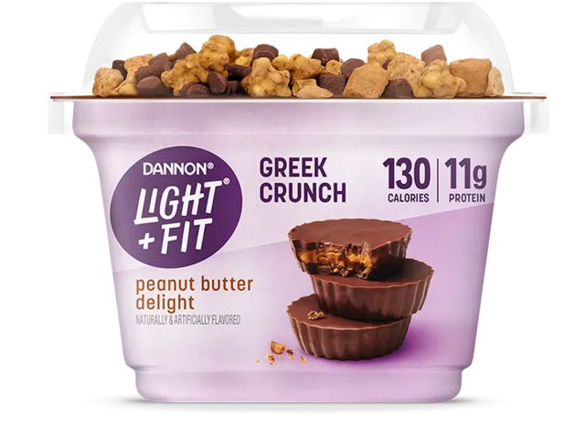 Dannon Light + Fit Greek Crunch Peanut Butter Delight