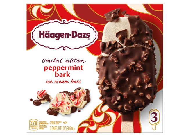 Haagen-Dazs Peppermint Bark Bars