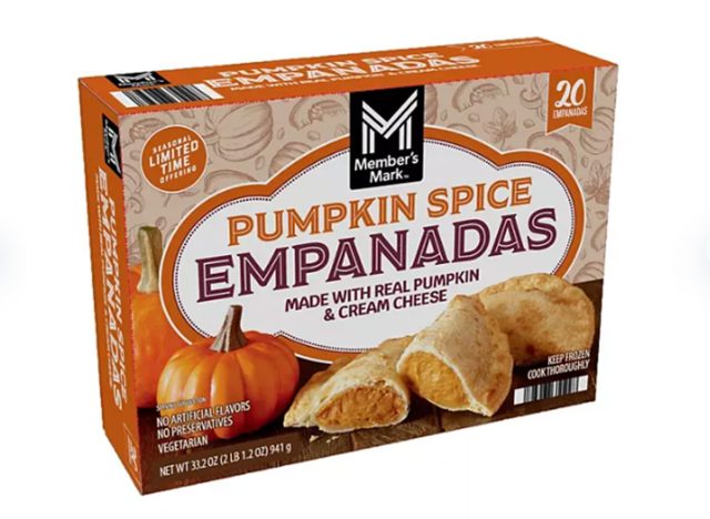 Member's Mark Pumpkin Spice Empanadas 